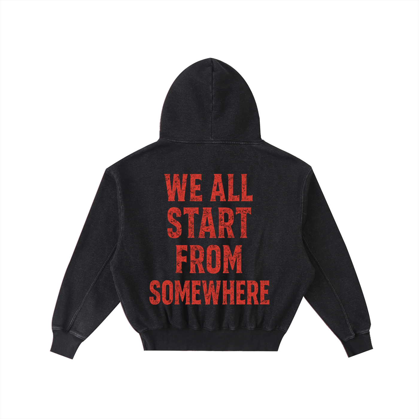 Washed S.T Fleece Hoodie