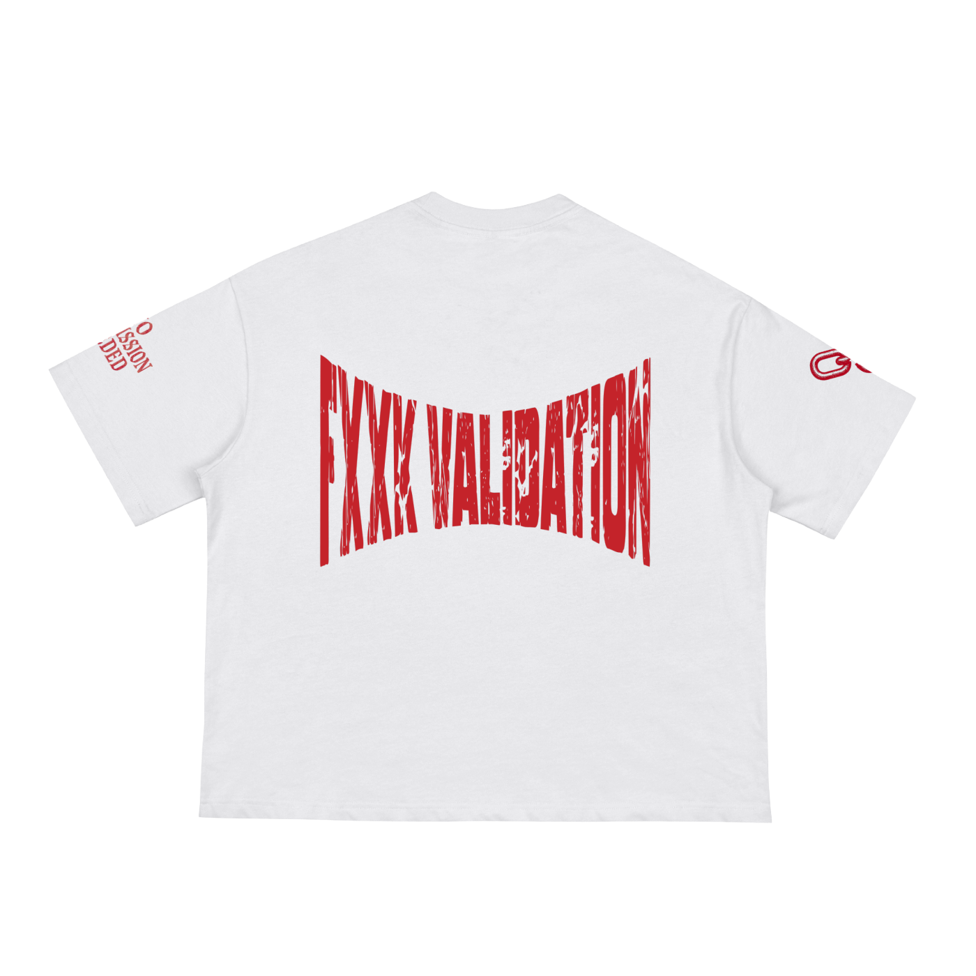 Fxxk Validation : Boxy Tee (RED)