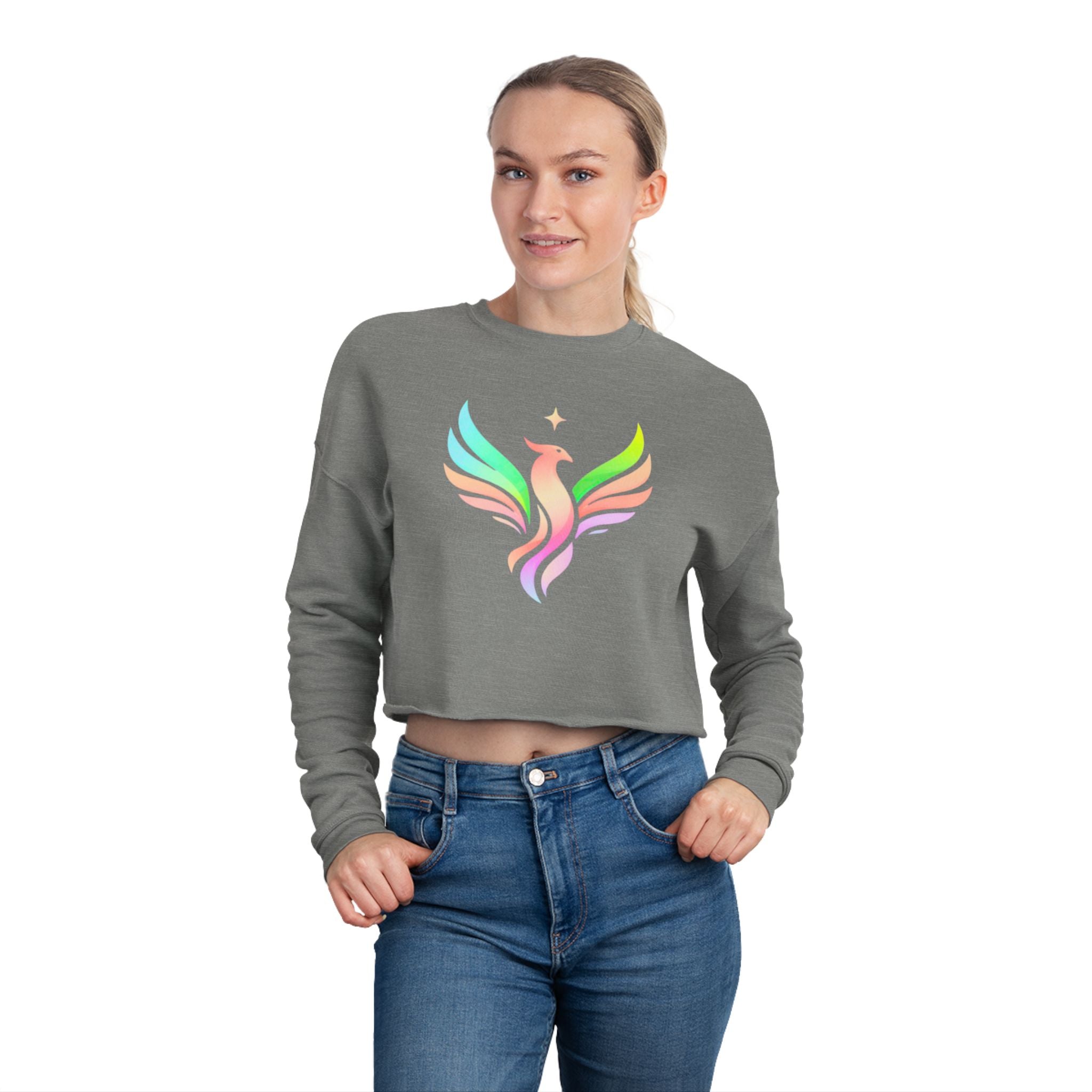 Start Theory Cropped Sweatshirt