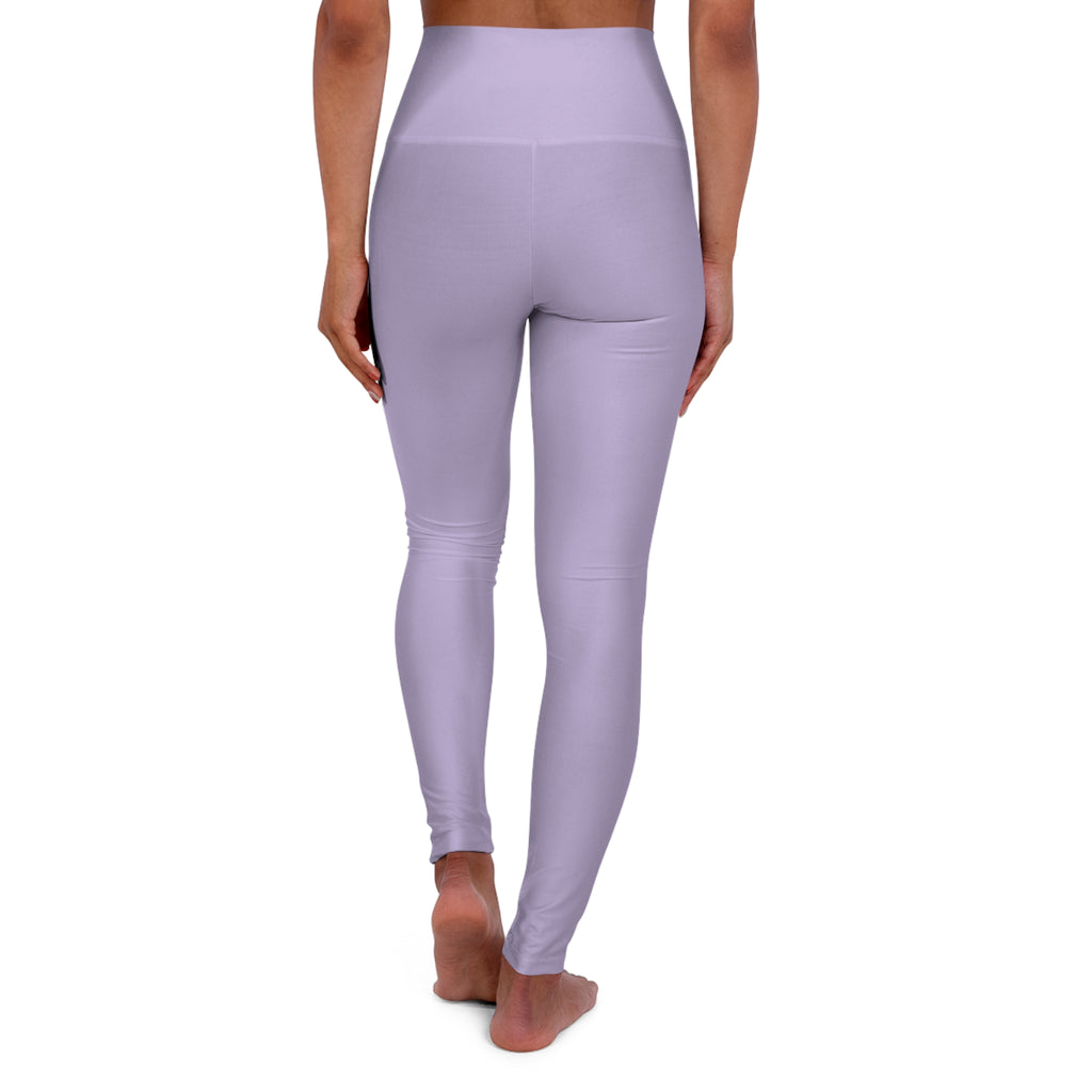 Lavender High Waisted Yoga Pants (Start Theory)