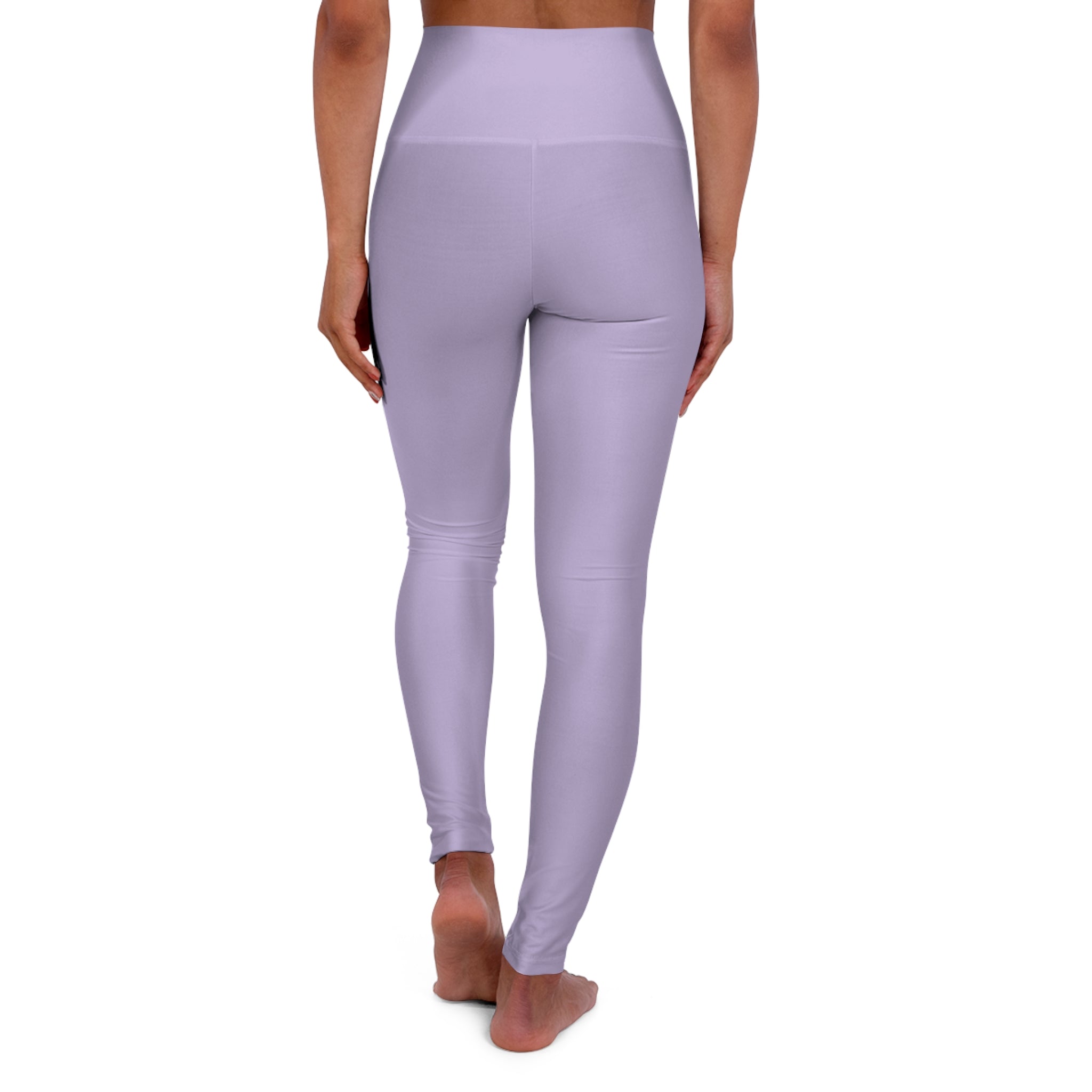 Lavender High Waisted Yoga Pants (Start Theory)