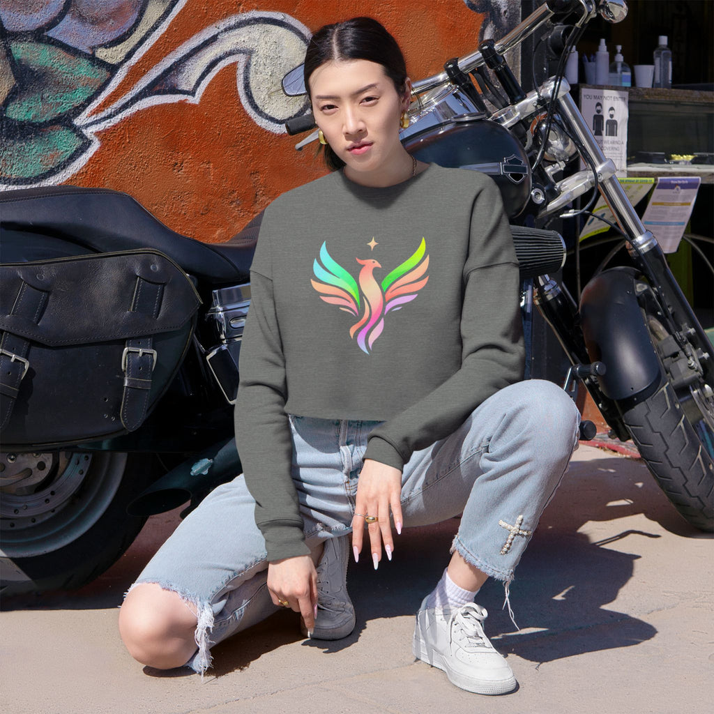 Start Theory Cropped Sweatshirt