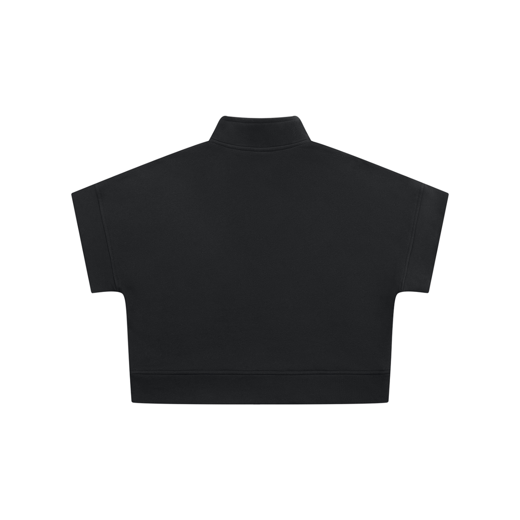 ST Quarter Zip Crop Sweatshirt