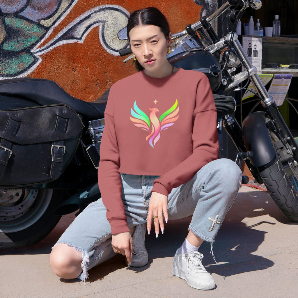 Start Theory Cropped Sweatshirt