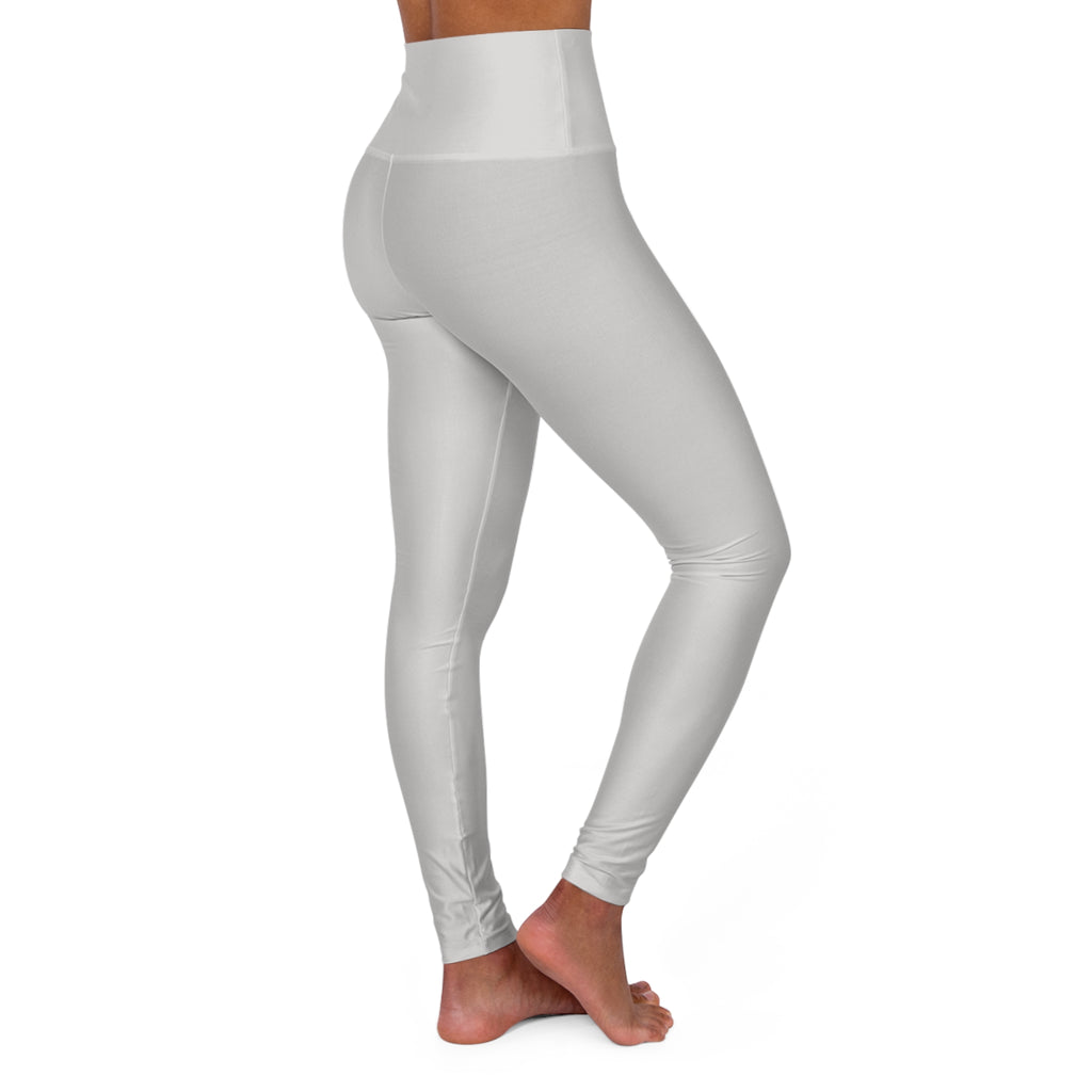 Grey High Waisted Yoga Pants (Start Theory)