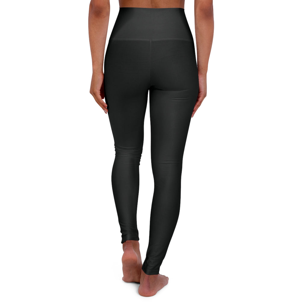 Black High Waisted Yoga Pants (Start Theory)