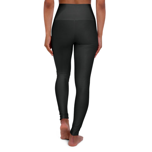 Black High Waisted Yoga Pants (Start Theory)