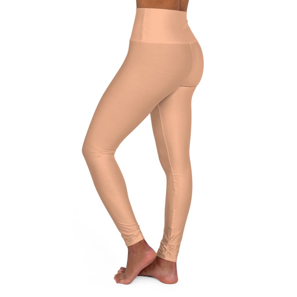 Peach High Waisted Yoga Pants (Start Theory)
