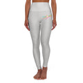 Grey High Waisted Yoga Pants (Start Theory)