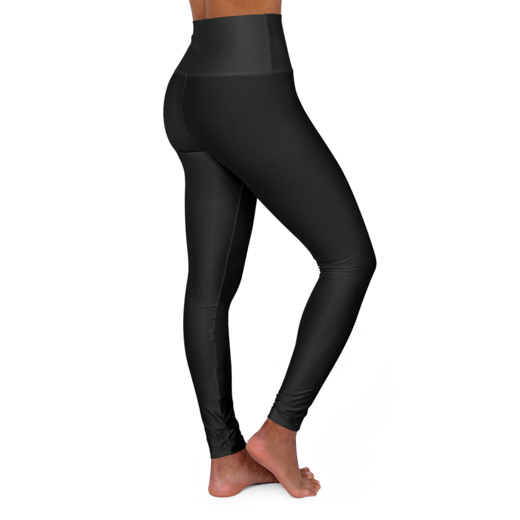Black High Waisted Yoga Pants (Start Theory)