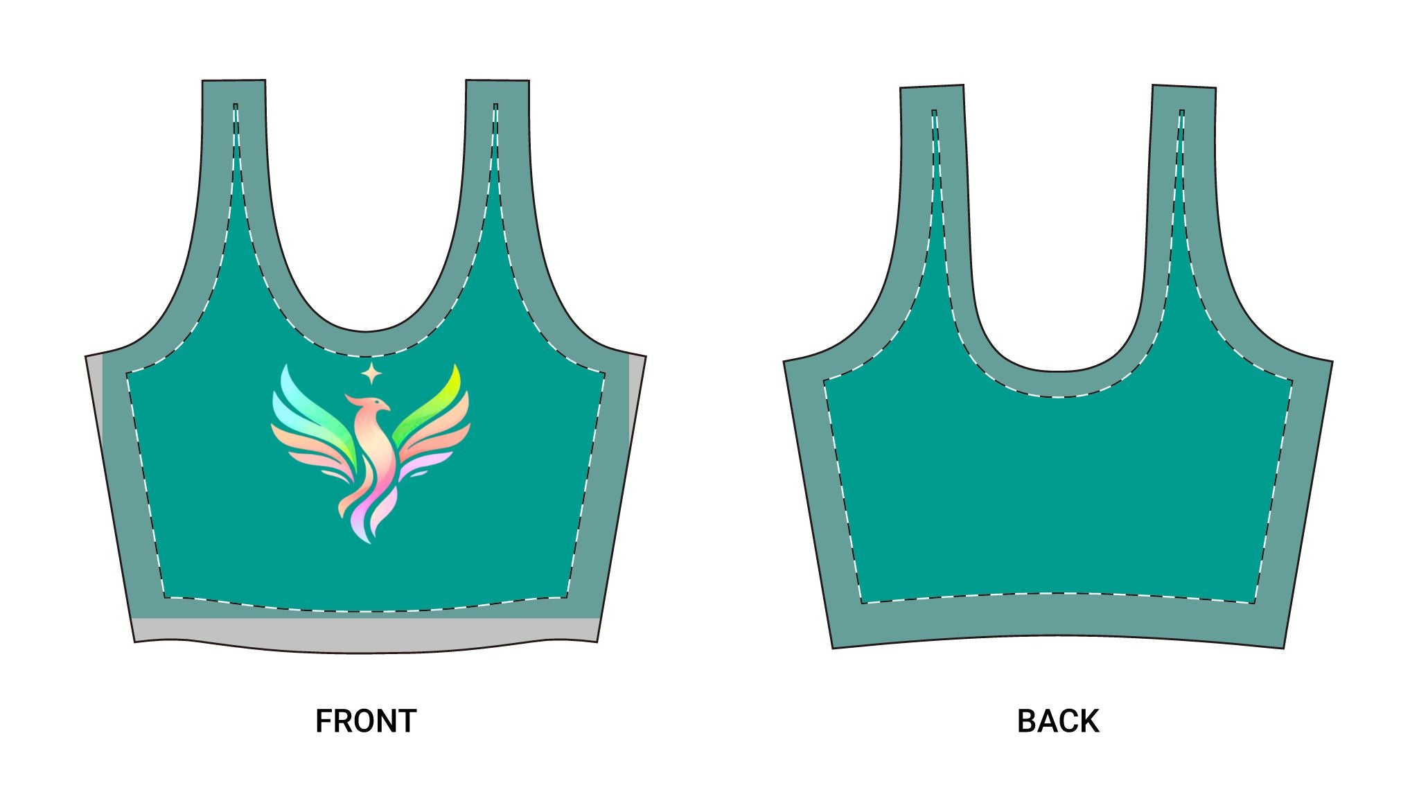 ST Spring Yoga Athletic Bra