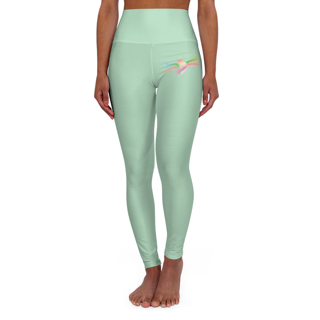 Mint High Waisted Yoga Pants (Start Theory)