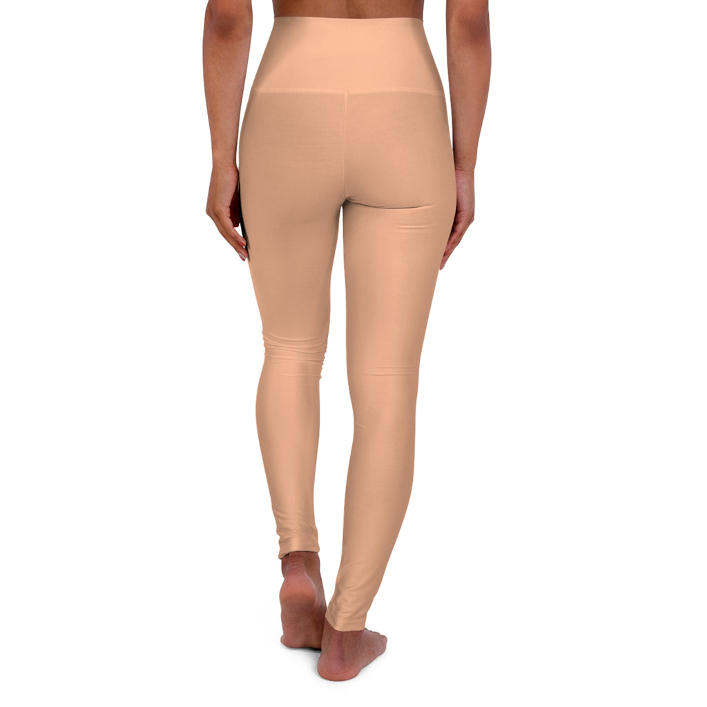 Peach High Waisted Yoga Pants (Start Theory)