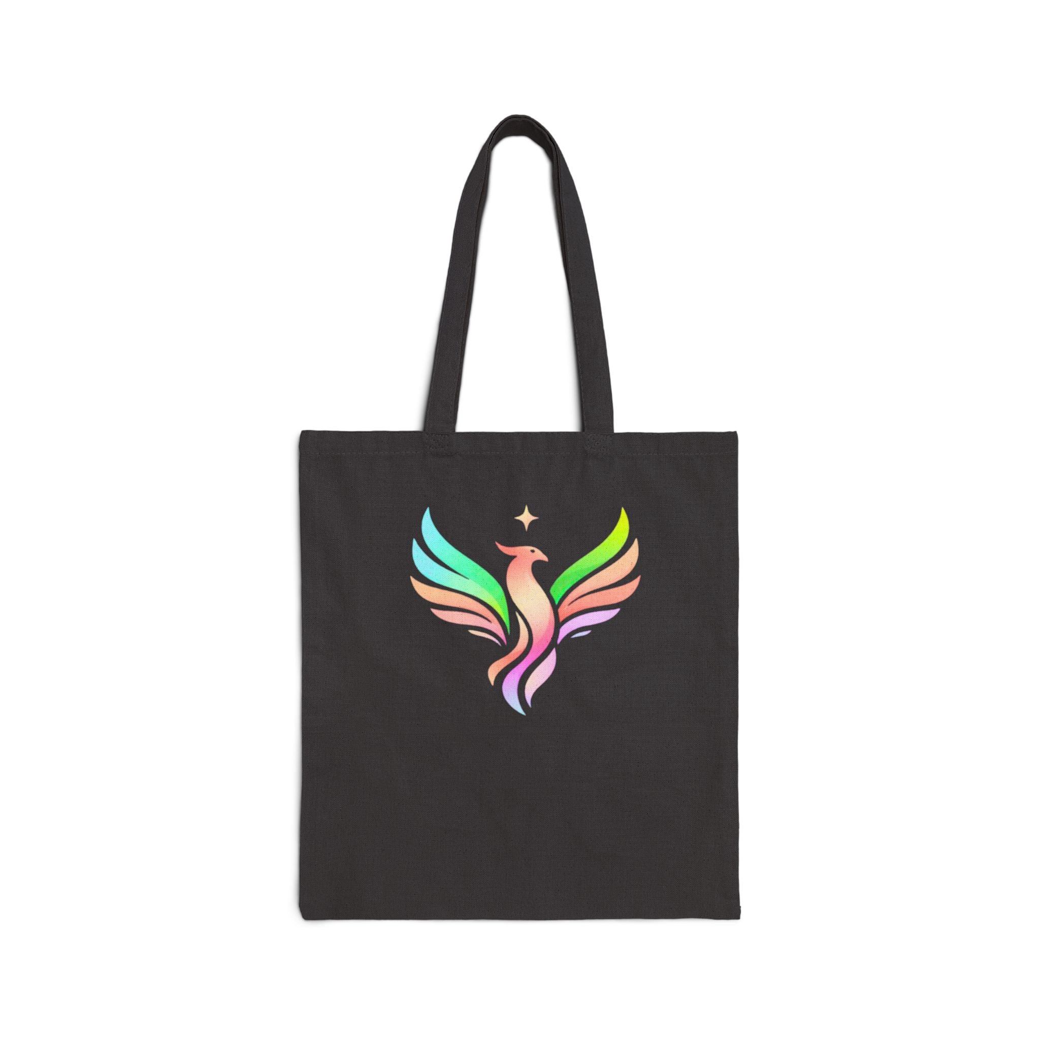 Start Theory Tote Bag — Colorful Inspirational Cotton Canvas Tote