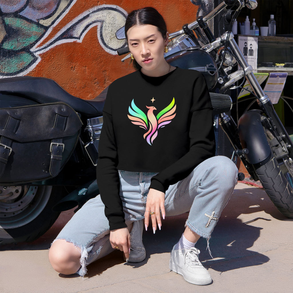 Start Theory Cropped Sweatshirt