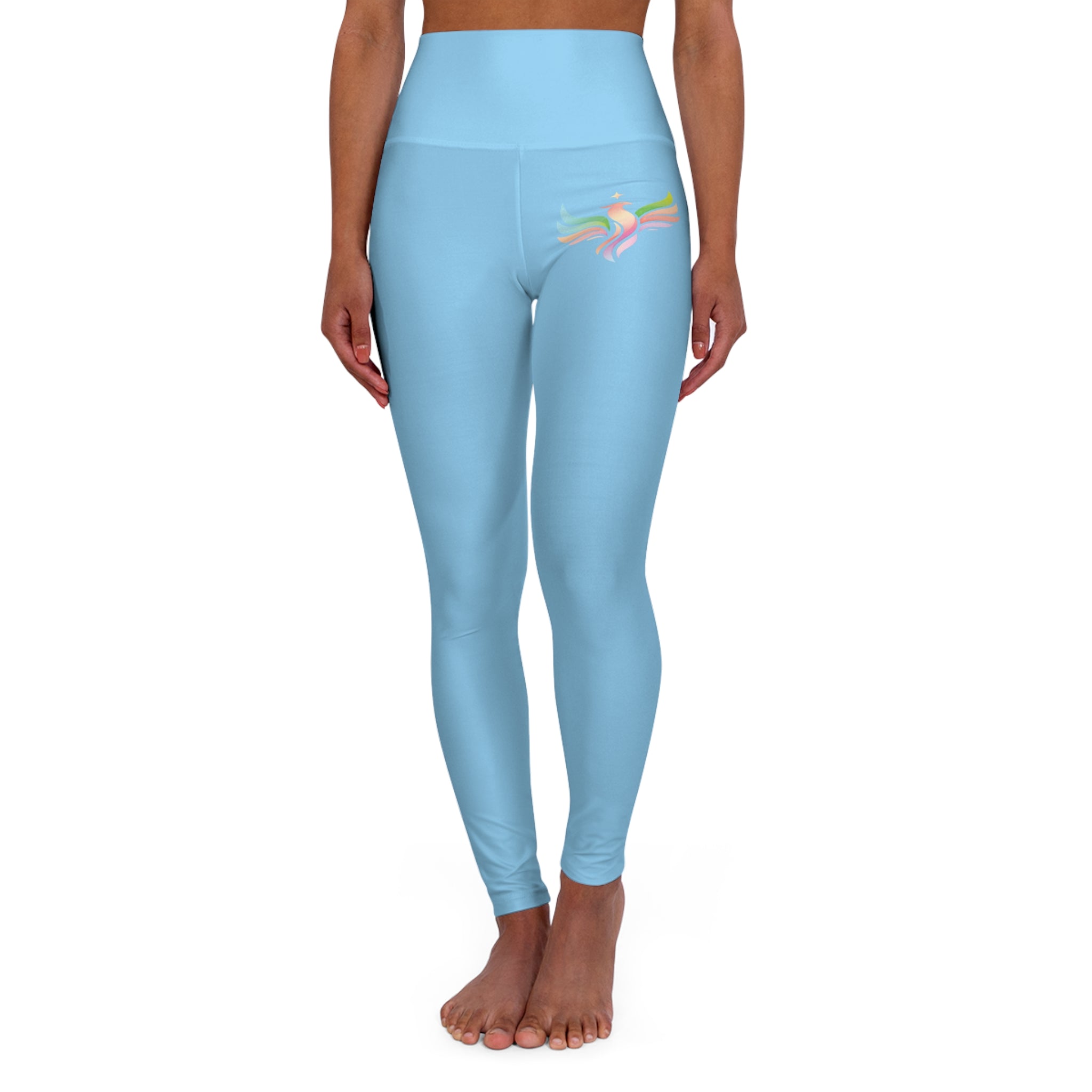 Copy of Copy of Baby Blue High Waisted Yoga Pants (Start Theory)