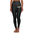 Black High Waisted Yoga Pants (Start Theory)