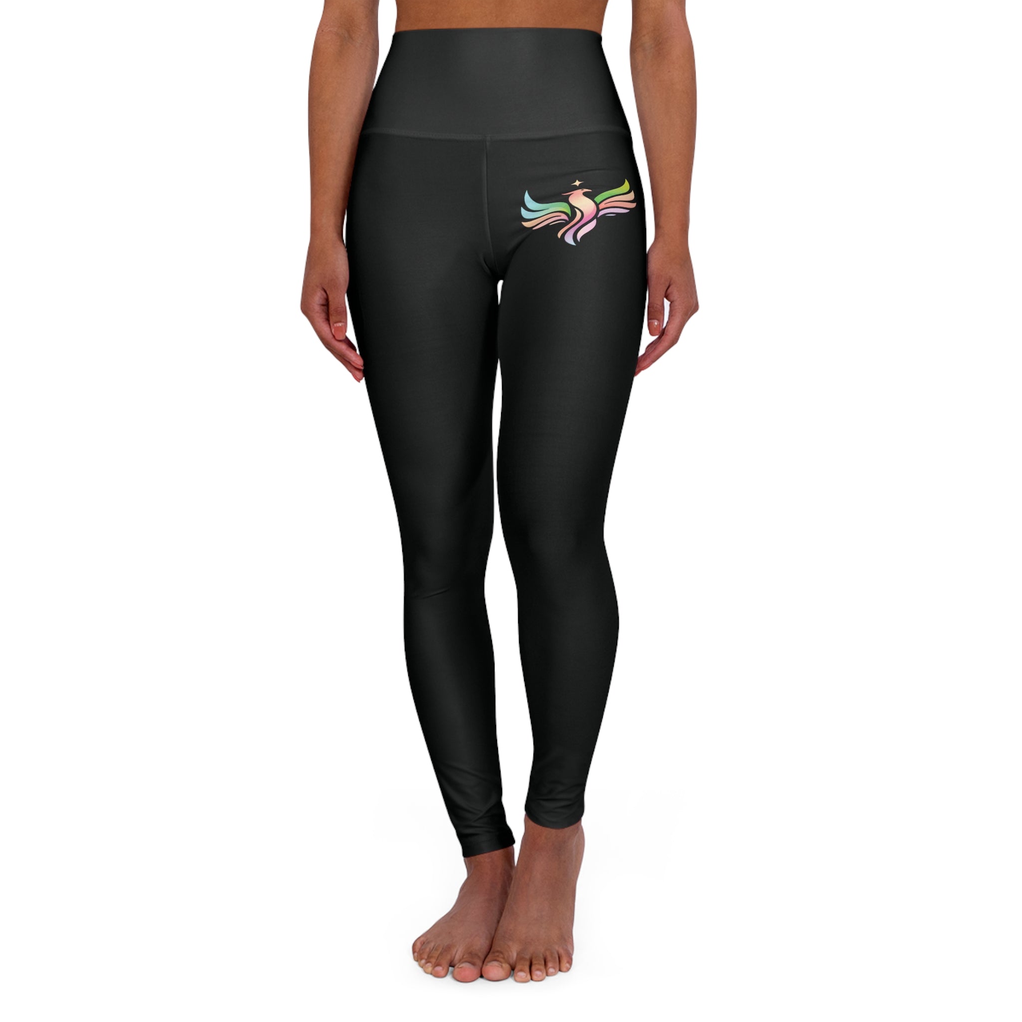 Black High Waisted Yoga Pants (Start Theory)