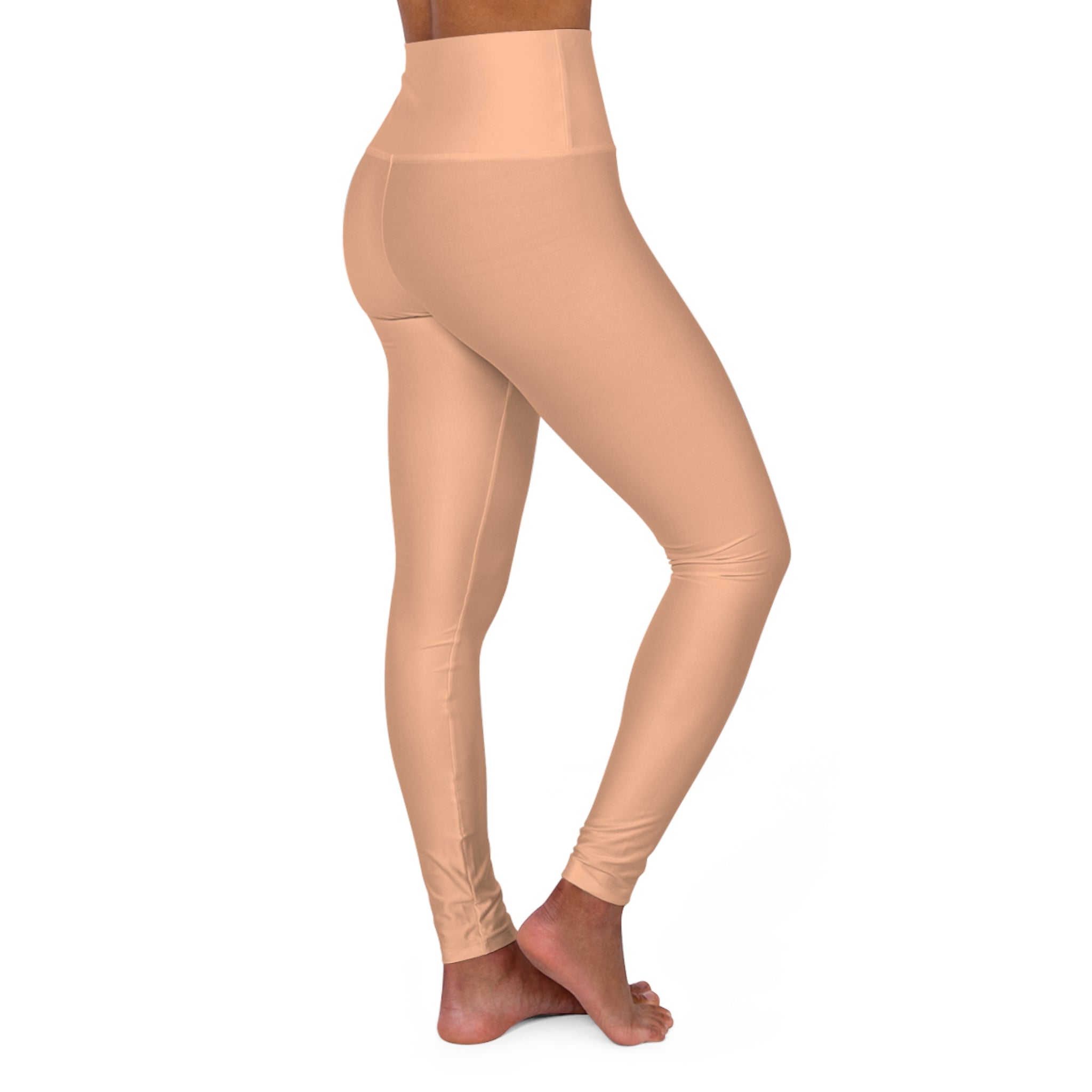 Peach High Waisted Yoga Pants (Start Theory)