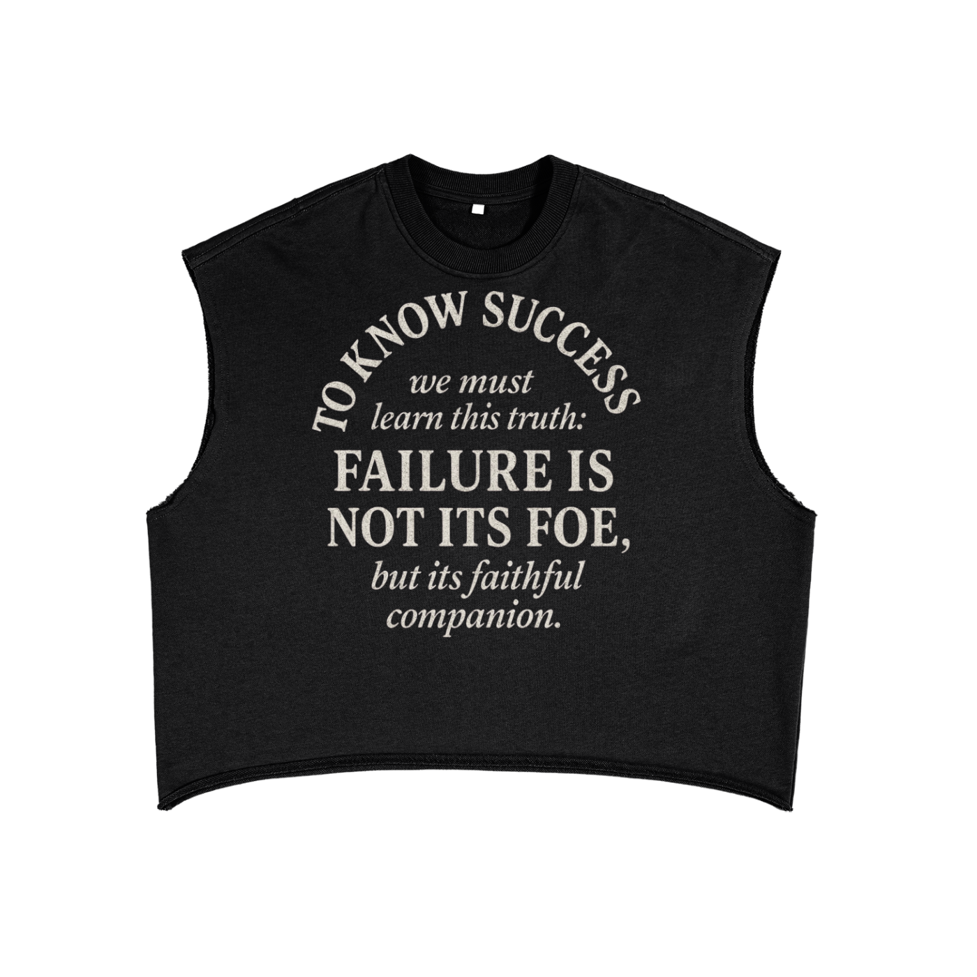 French Terry Boxy Tank Top