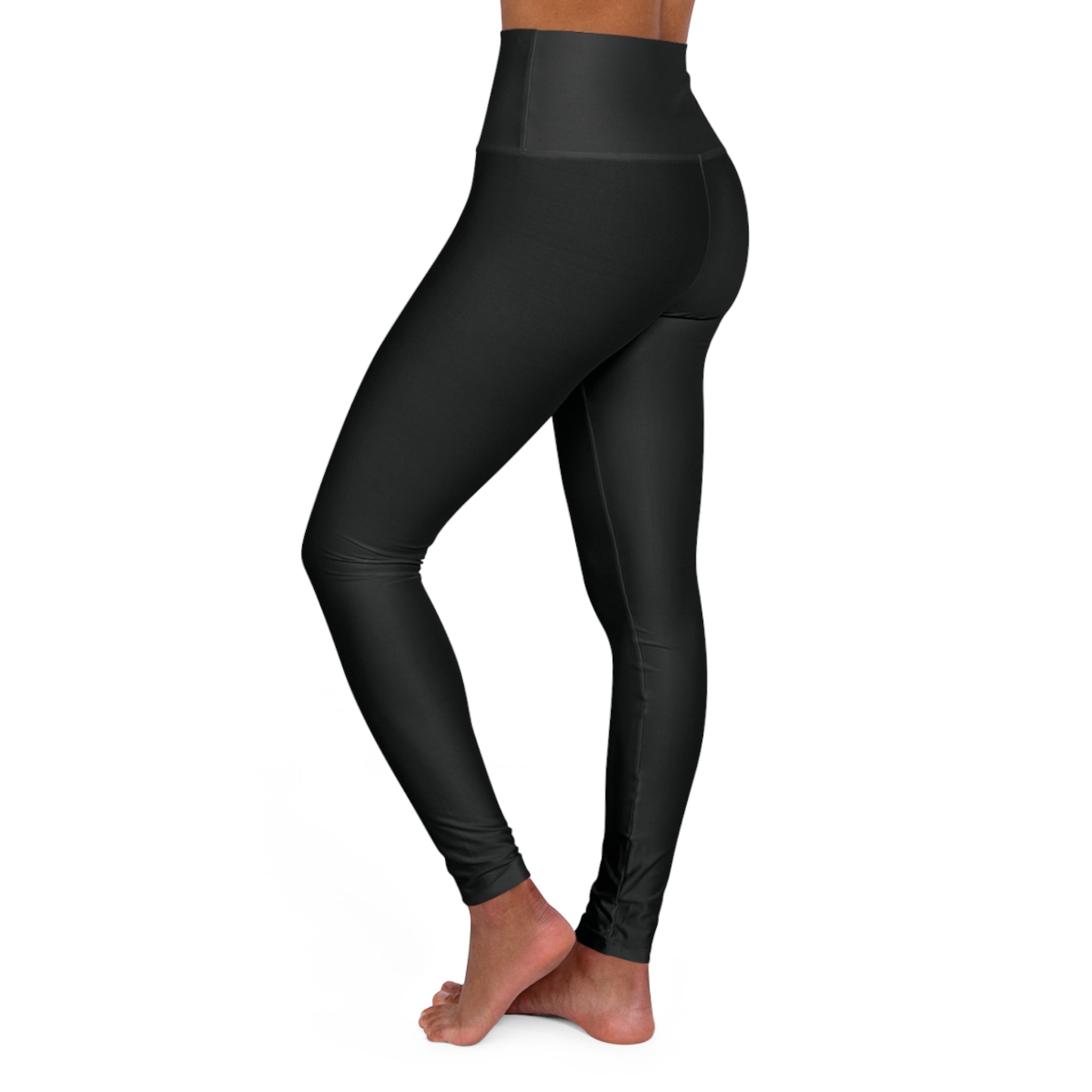 Black High Waisted Yoga Pants (Start Theory)