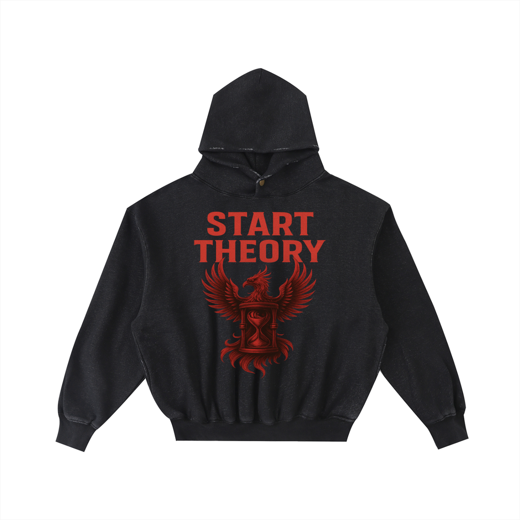 Washed S.T Fleece Hoodie