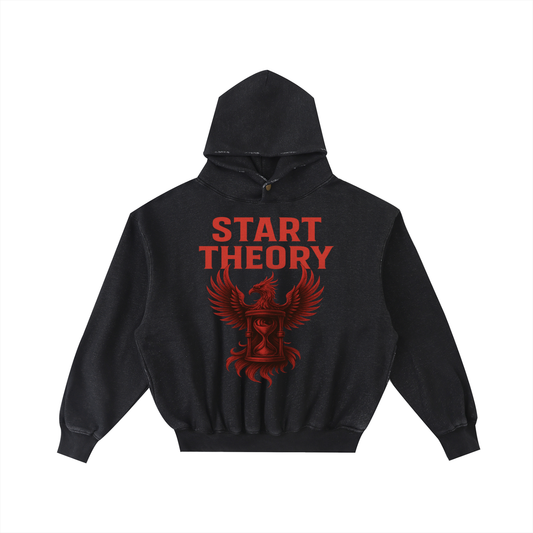 Washed S.T Fleece Hoodie