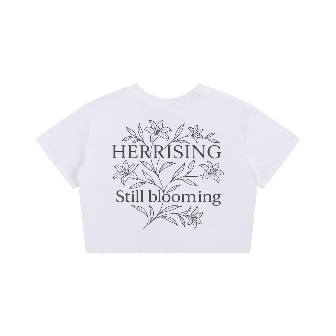 Still blooming Crop tops